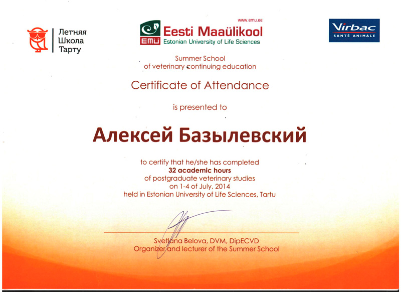 sertifikat-30 Базылевский Алексей Александрович